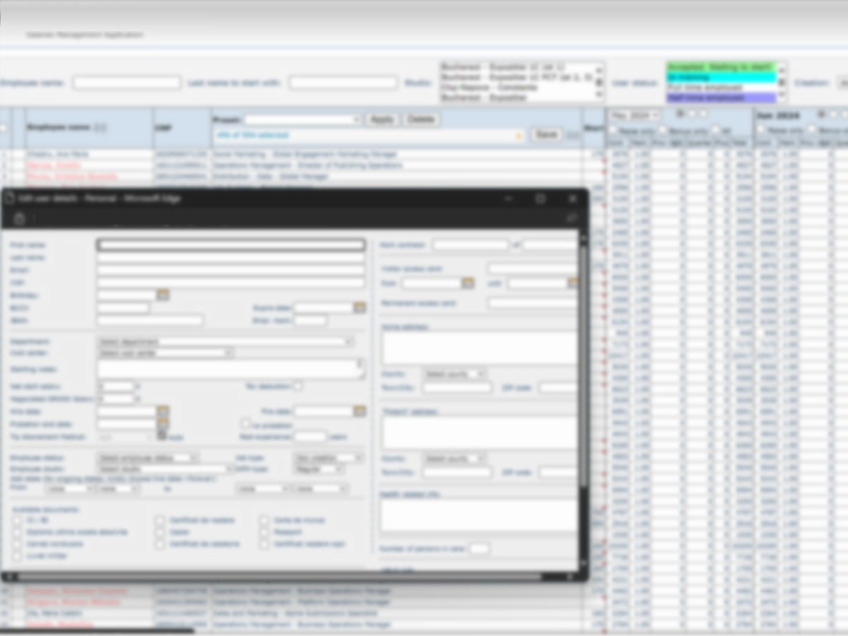Salaries Manager
